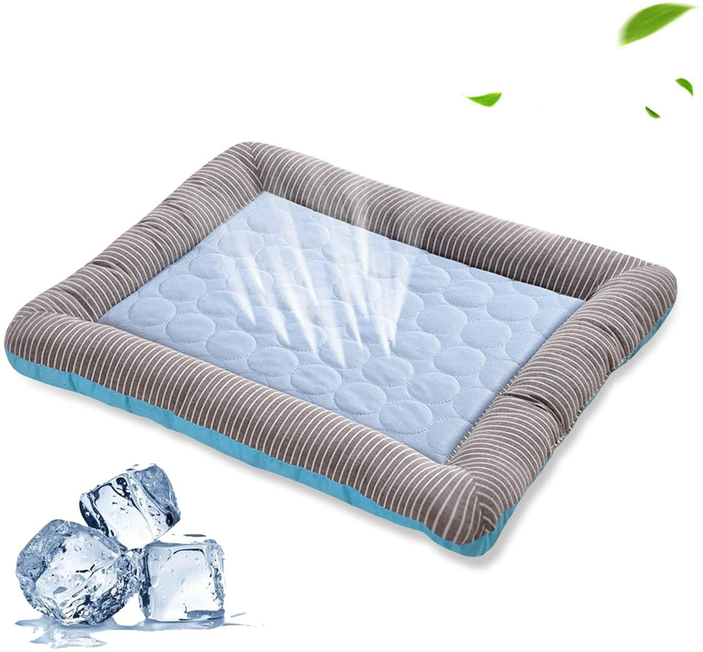 Supreme Cooling Pet Pad - Portable and Washable Summer Mat for Dogs and Cats in Blue and Pink