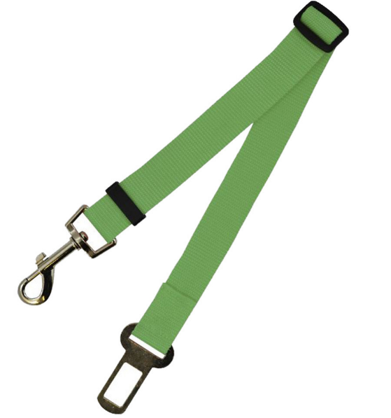 Adjustable Vehicle Pet Leash - Secure Car Seatbelt Harness Attachment for Dogs - Durable Nylon Safety Traction Belt
