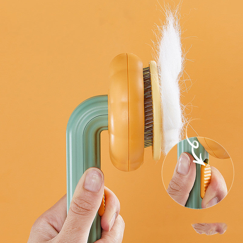 Self-cleaning Comb For Cat and Dog Hair Removal