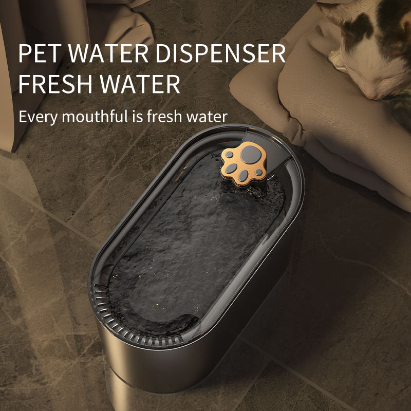 3L LED Pet Water Fountain - Ultra-Quiet, Automatic Hydration for Cats & Dogs - Standard & High-End Models
