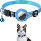 Reflective Waterproof Cat Collar That Holds an Apple AirTag