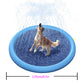 AquaPaws Pet Oasis: Outdoor Inflatable Pet Pool & Sprinkler Play Mat - Cooling Summer Fun for Dogs, Cats, and Kids