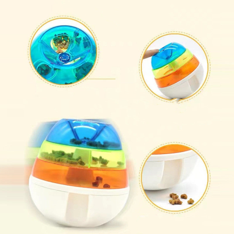 Interactive Food Dispenser Toy for Dogs