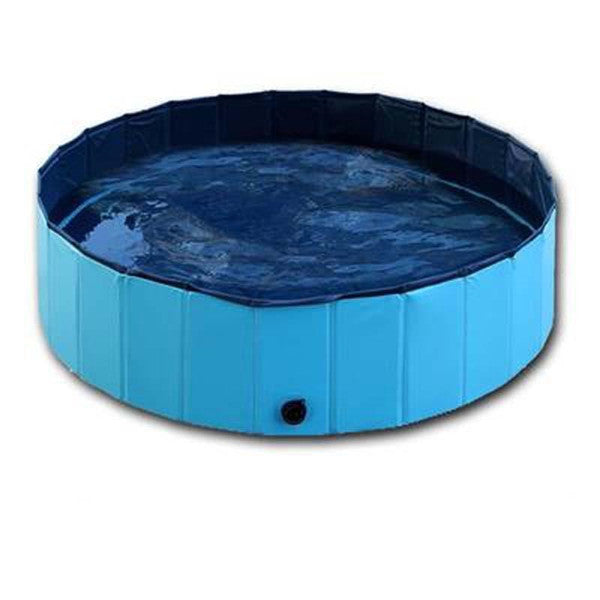 Portable Foldable Dog Swimming Pool - Durable, Non-Slip Wash Tub for Pets & Outdoor Fun