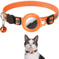 Reflective Waterproof Cat Collar That Holds an Apple AirTag