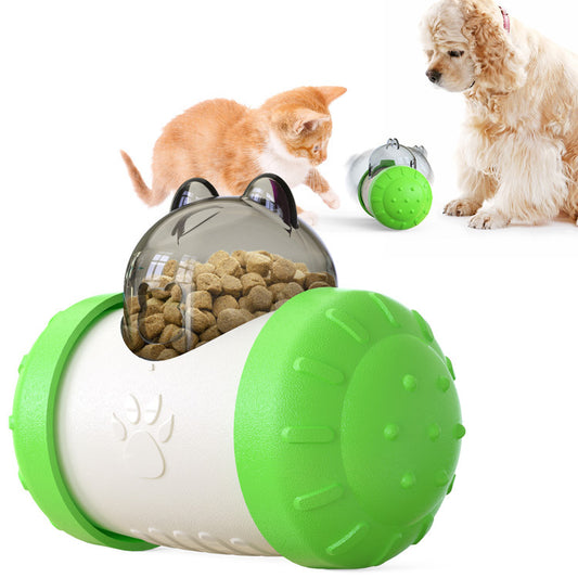 Pet Dog Interactive Tumbler Toys IQ Puzzle Treat Ball Toys Food Dispenser Feeder