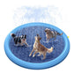 AquaPaws Pet Oasis: Outdoor Inflatable Pet Pool & Sprinkler Play Mat - Cooling Summer Fun for Dogs, Cats, and Kids