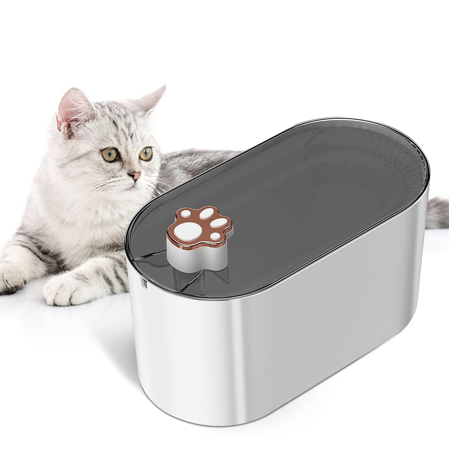 3L LED Pet Water Fountain - Ultra-Quiet, Automatic Hydration for Cats & Dogs - Standard & High-End Models